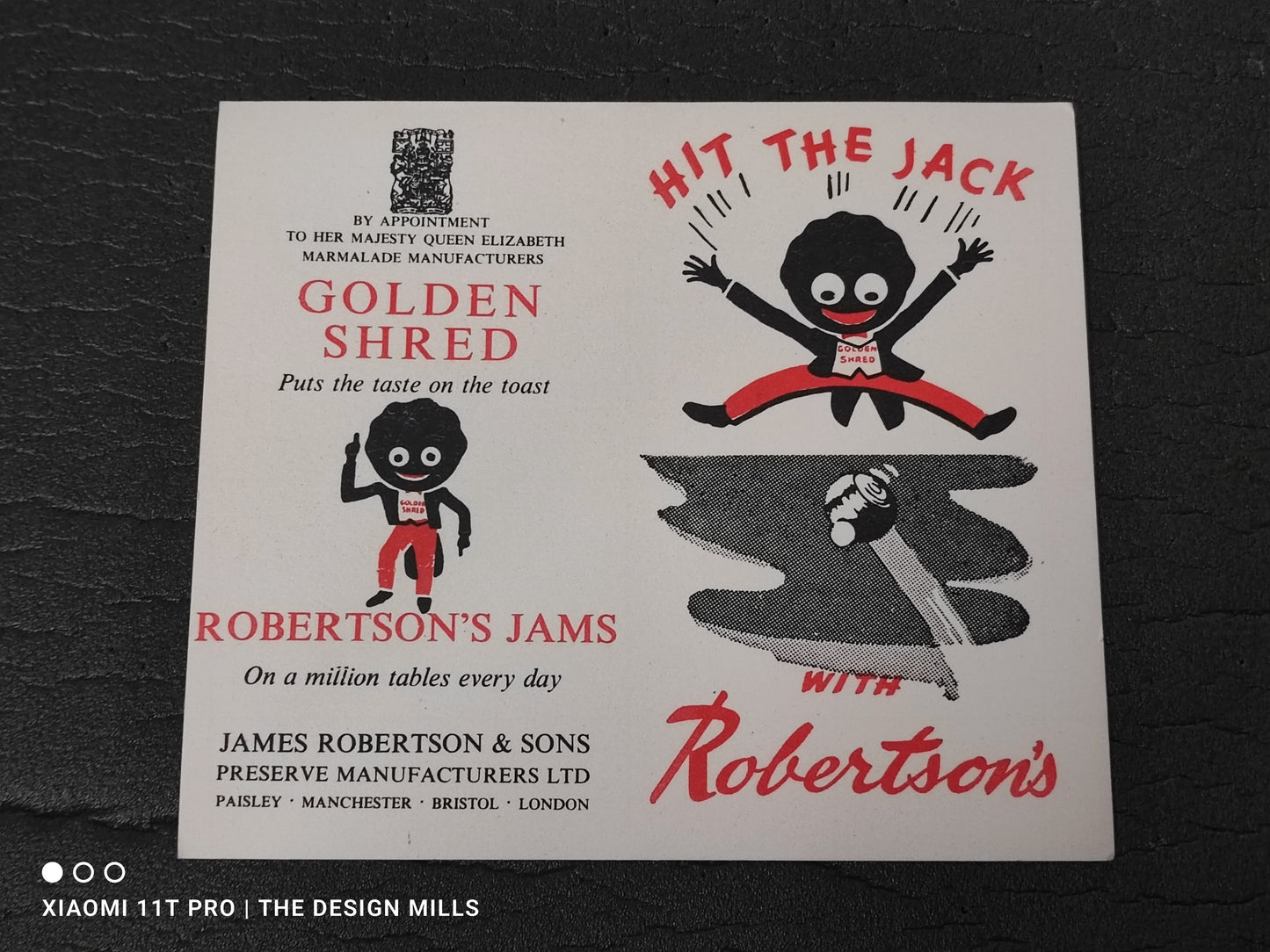 Robertsons Hit the Jack Card