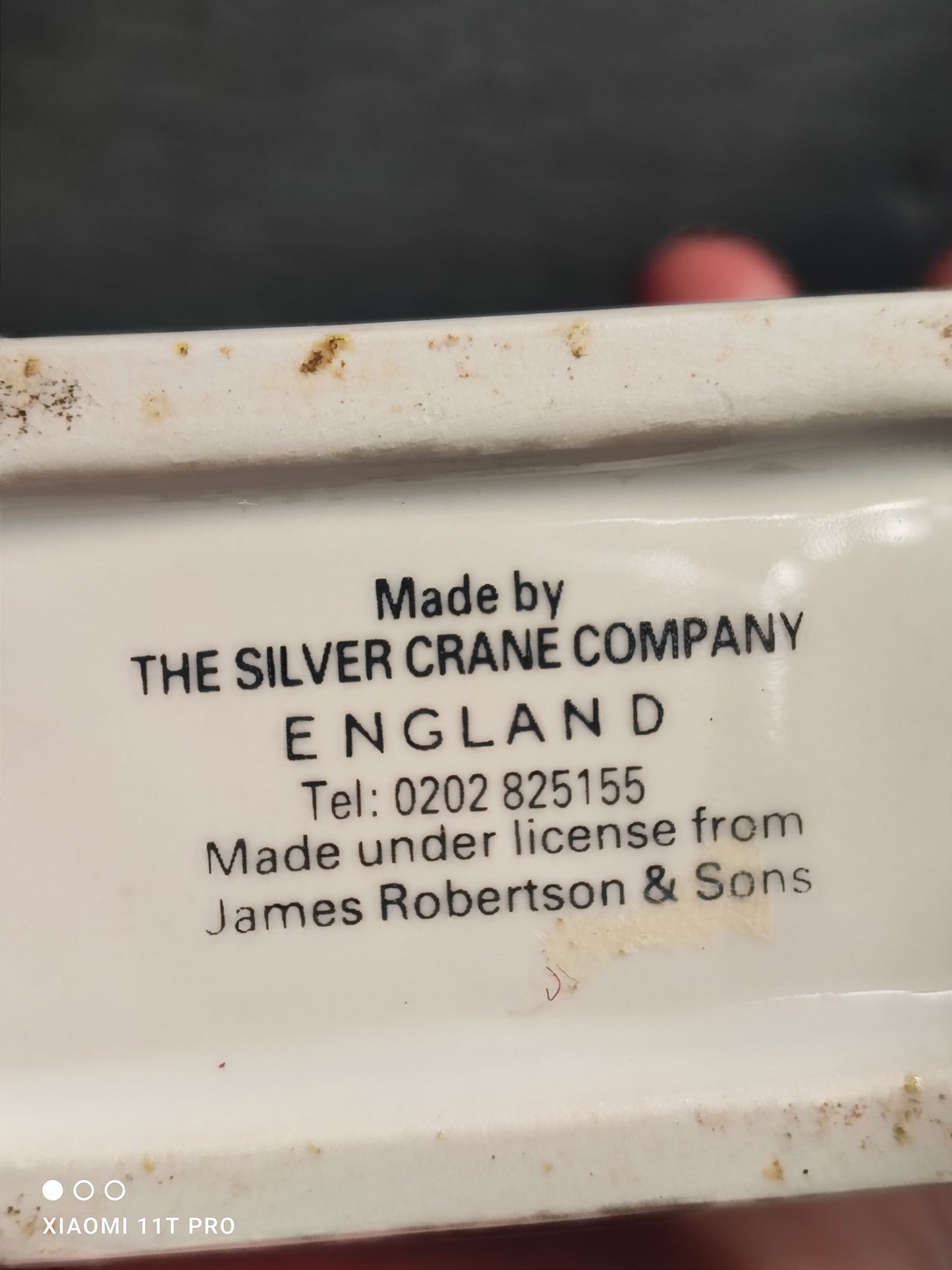 Robertsons Milk Jug by Silver Crane