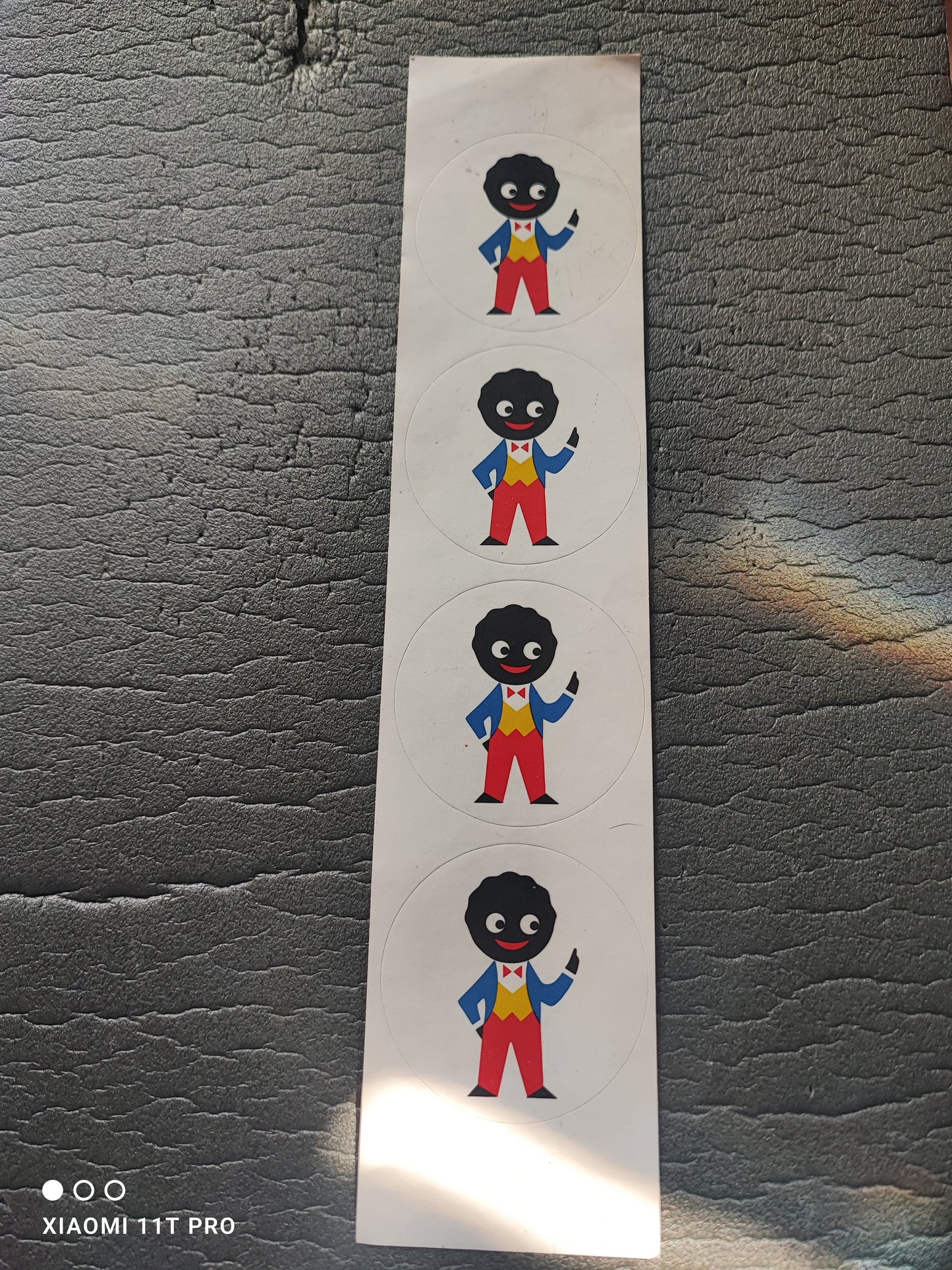 Sheet of 4 Round Stickers