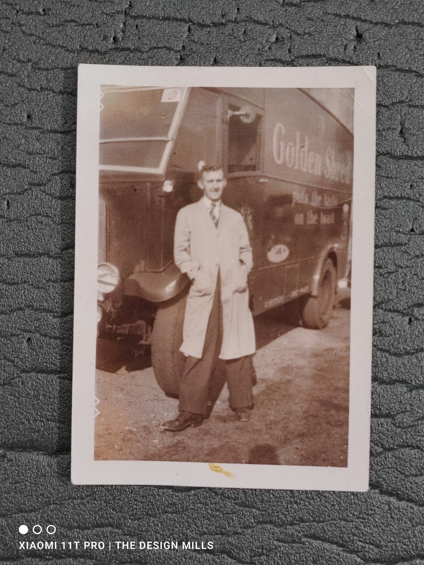 Small Original Photo Driver and Van