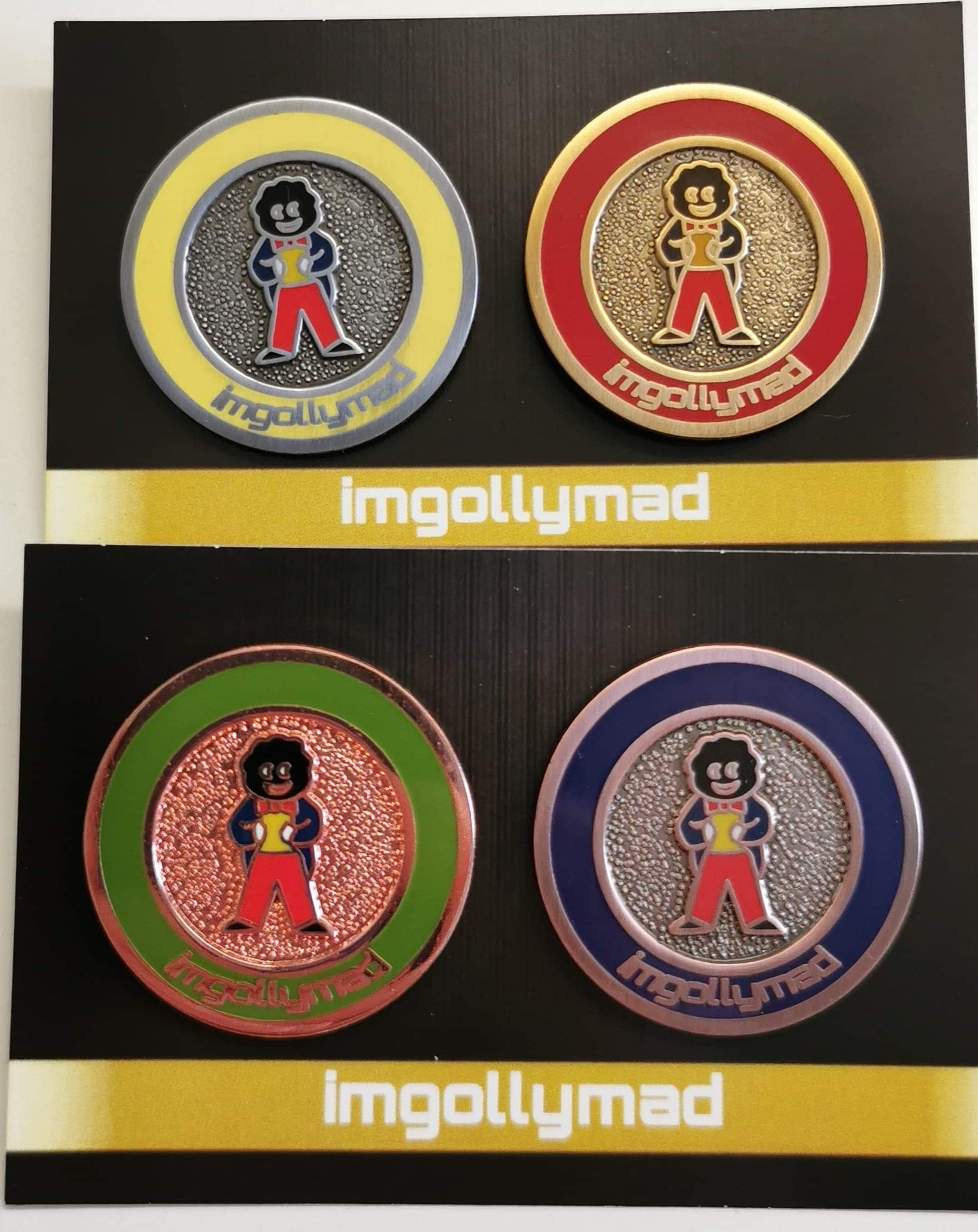Standard Specials Set of 4 Badges image - GollyBadges.com