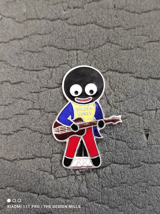 Sterling Silver Guitarist Yellow Waistcoat