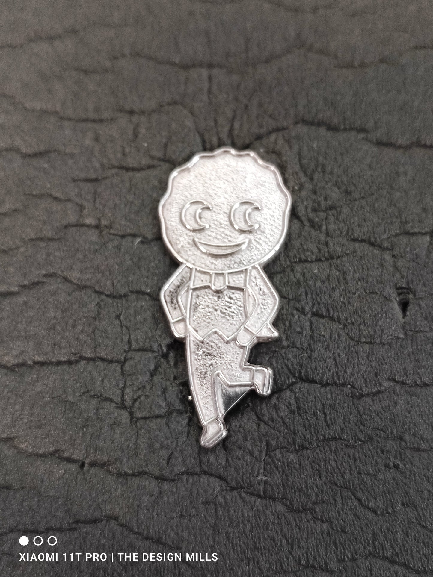 Sterling Silver Skater Unenamelled