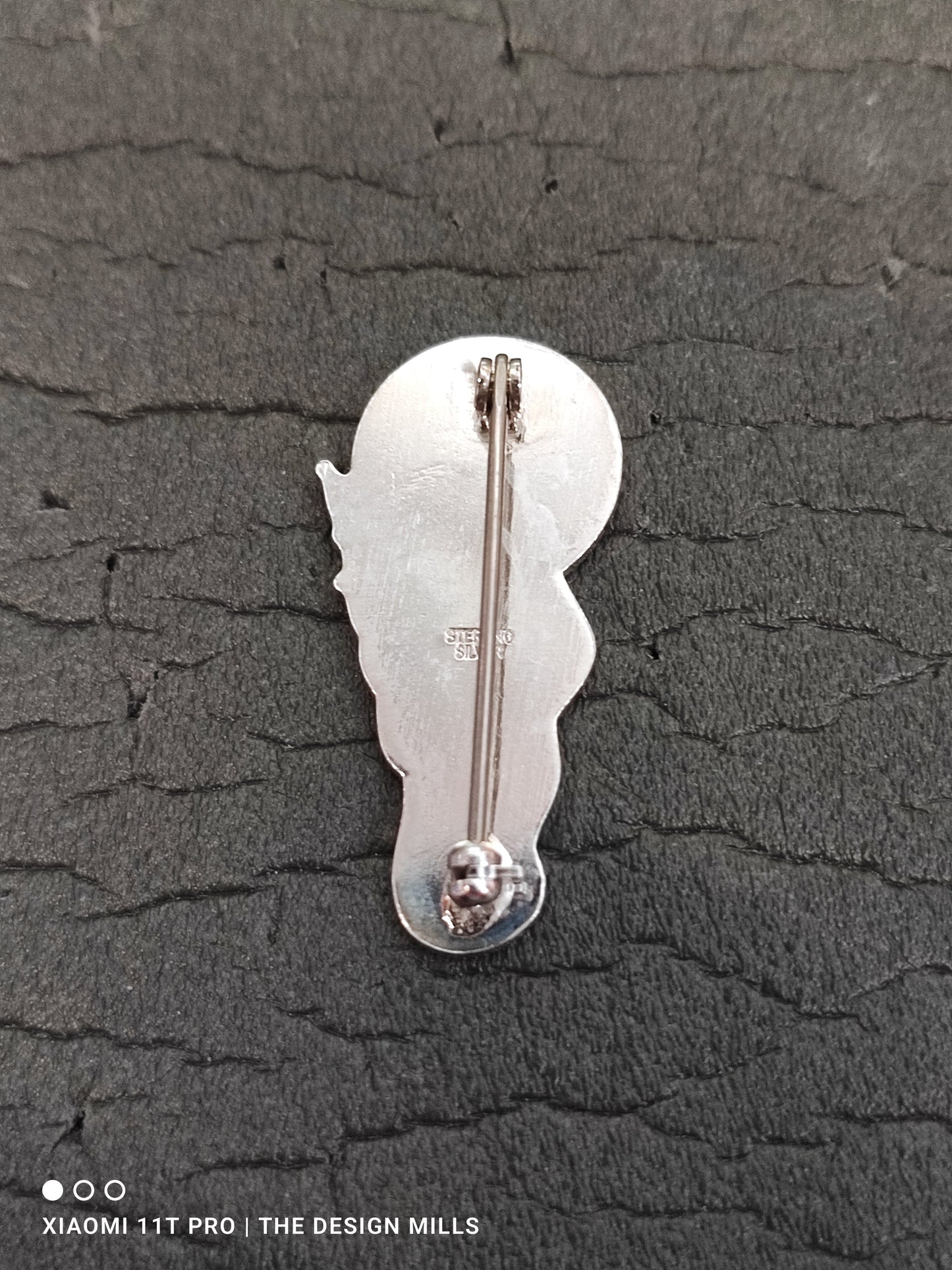 Sterling Silver Unenamelled Bagpiper