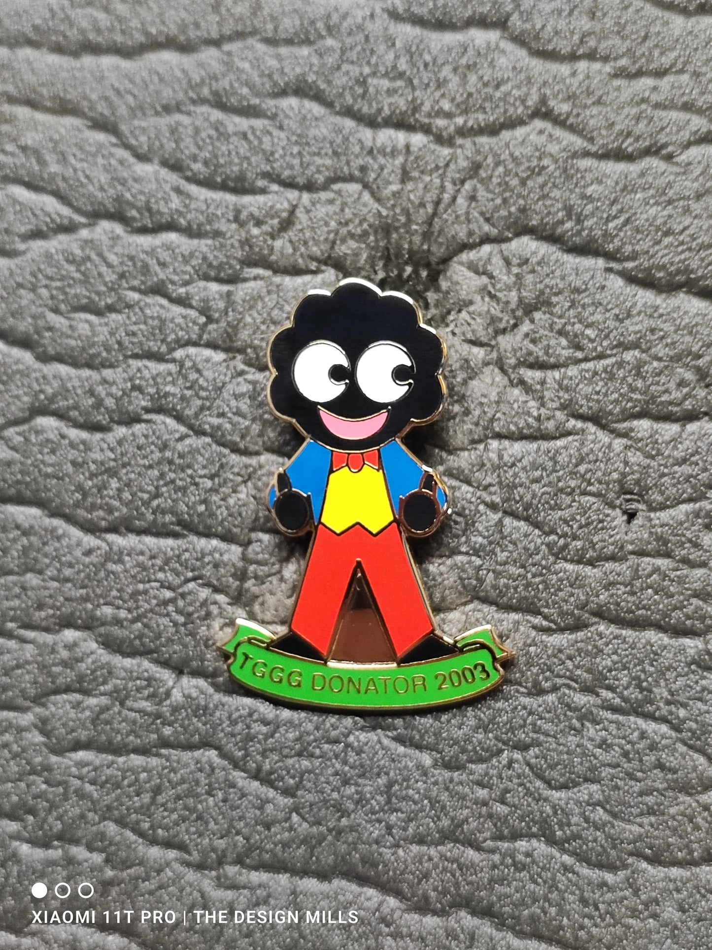 TGGG Donator Badge 2003 Green Scroll