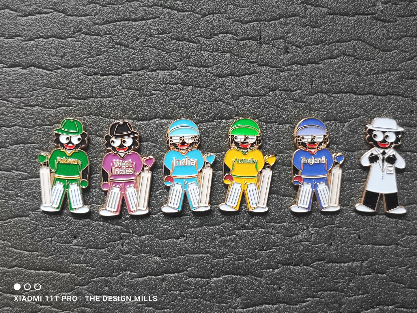 Test Cricketers set of 6