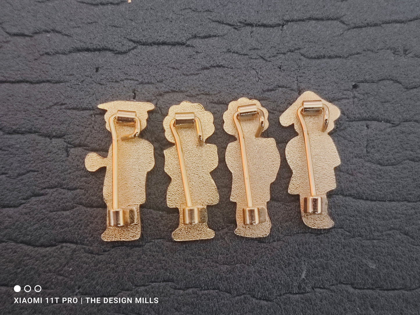 The Beatles Set of 4 Badges