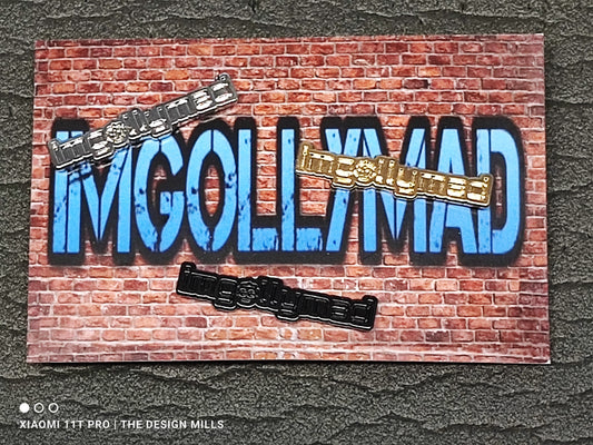 imgollymad Logo Unenamelled Trio