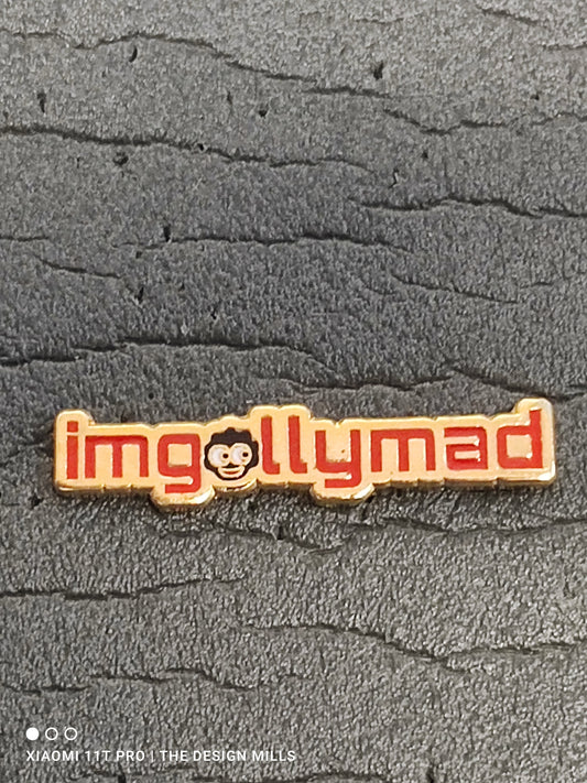 imgollymad Red Logo Badge